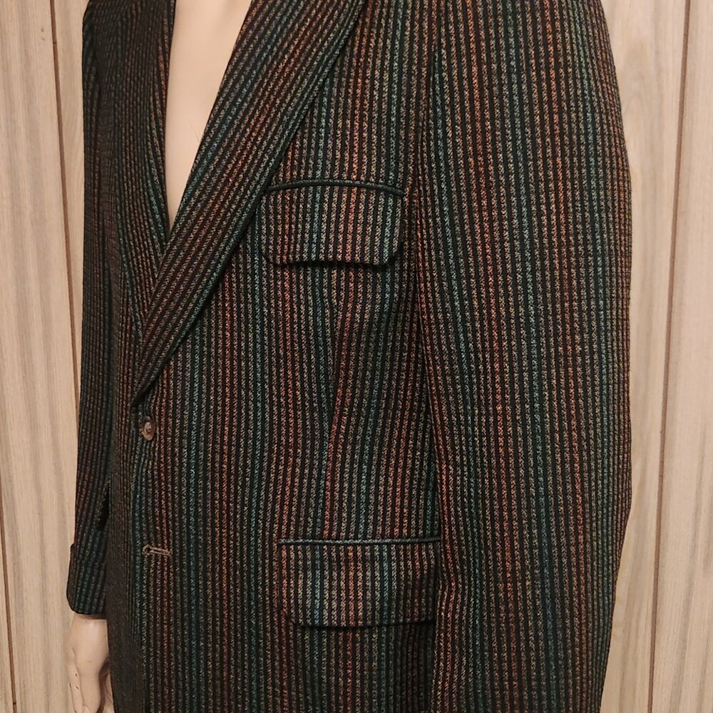 Vintage Sport Coat 41r Custom Mod Hollywood 1960s - image 2